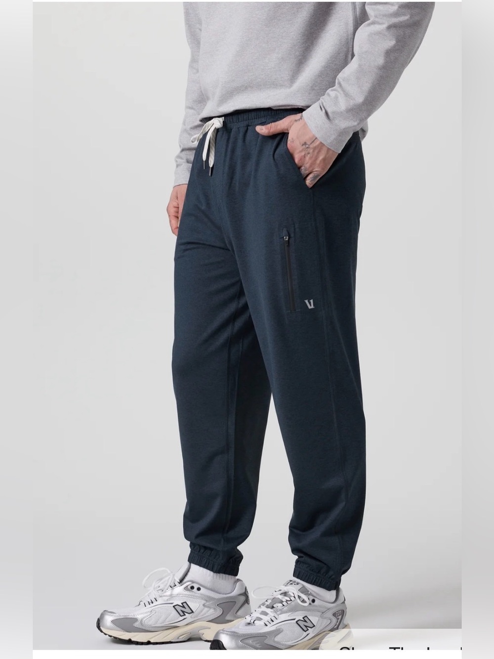 Vuori Sunday Performance Joggers 
Ink Heathered blue XL
